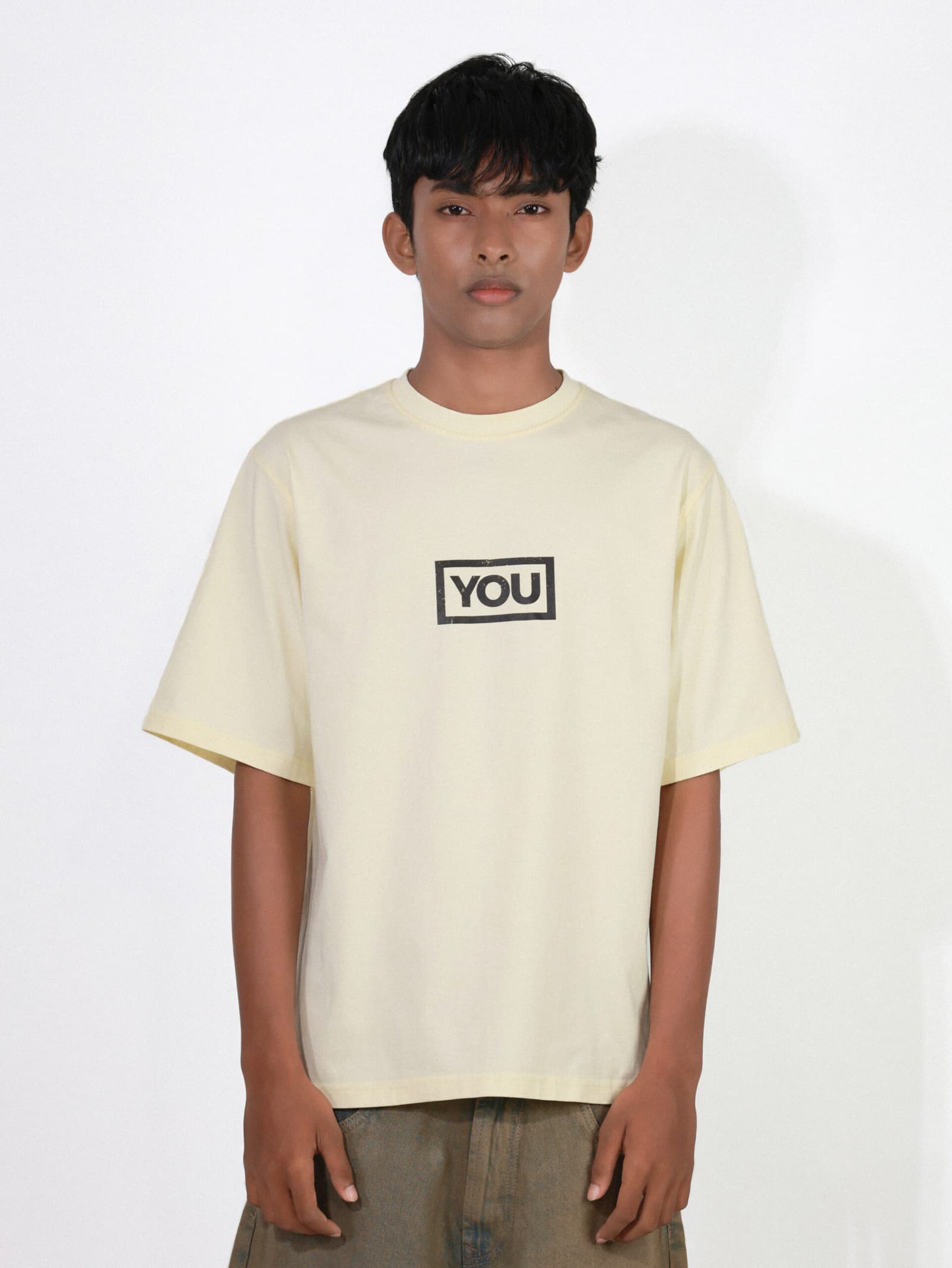 CREAM T SHIRT 1