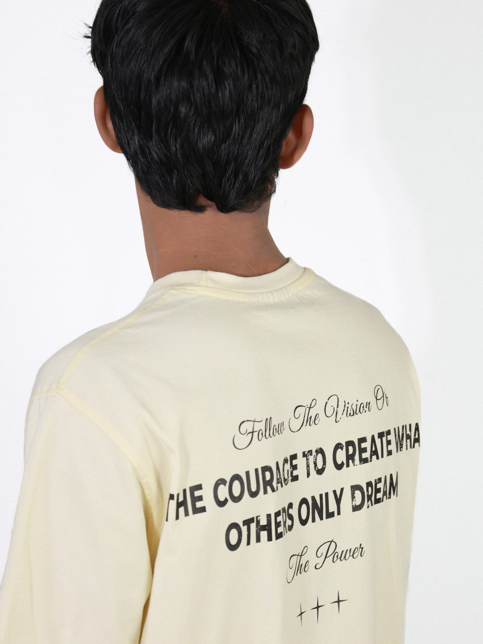 CREAM T SHIRT 4
