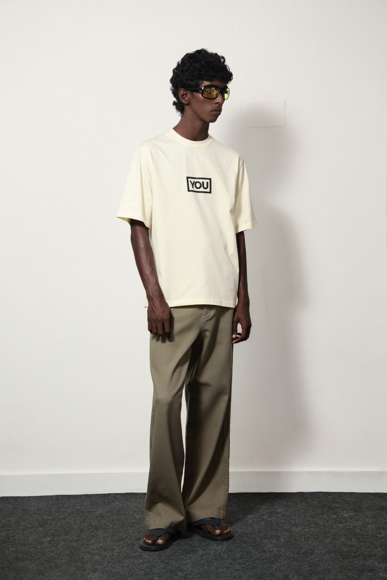 CREAM T SHIRT 2