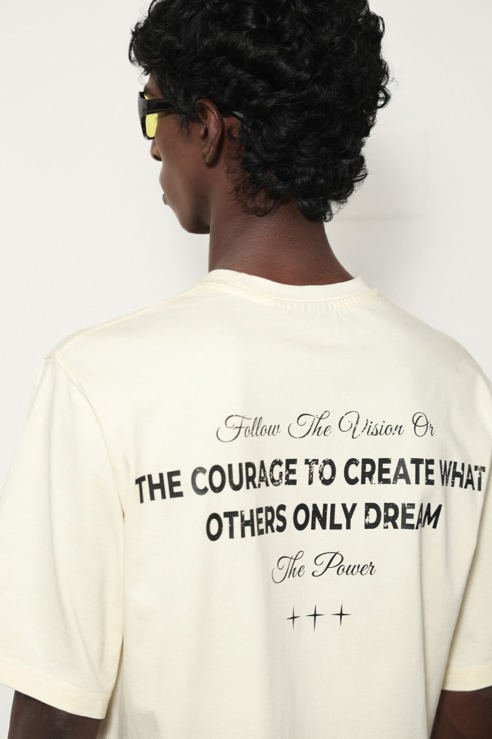 CREAM T SHIRT 5