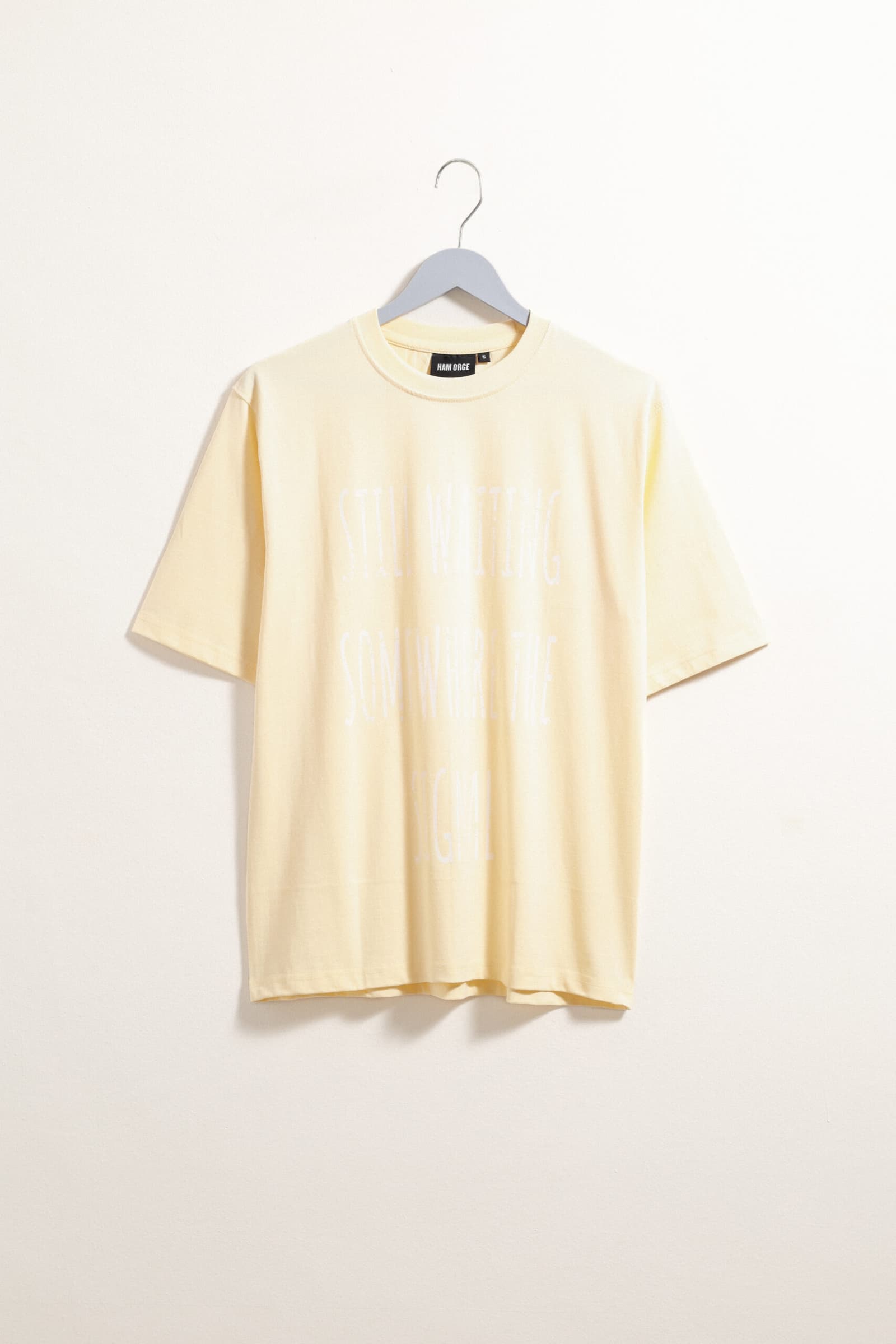 RELAXED FIT CONTRAST PRINT T SHIRT