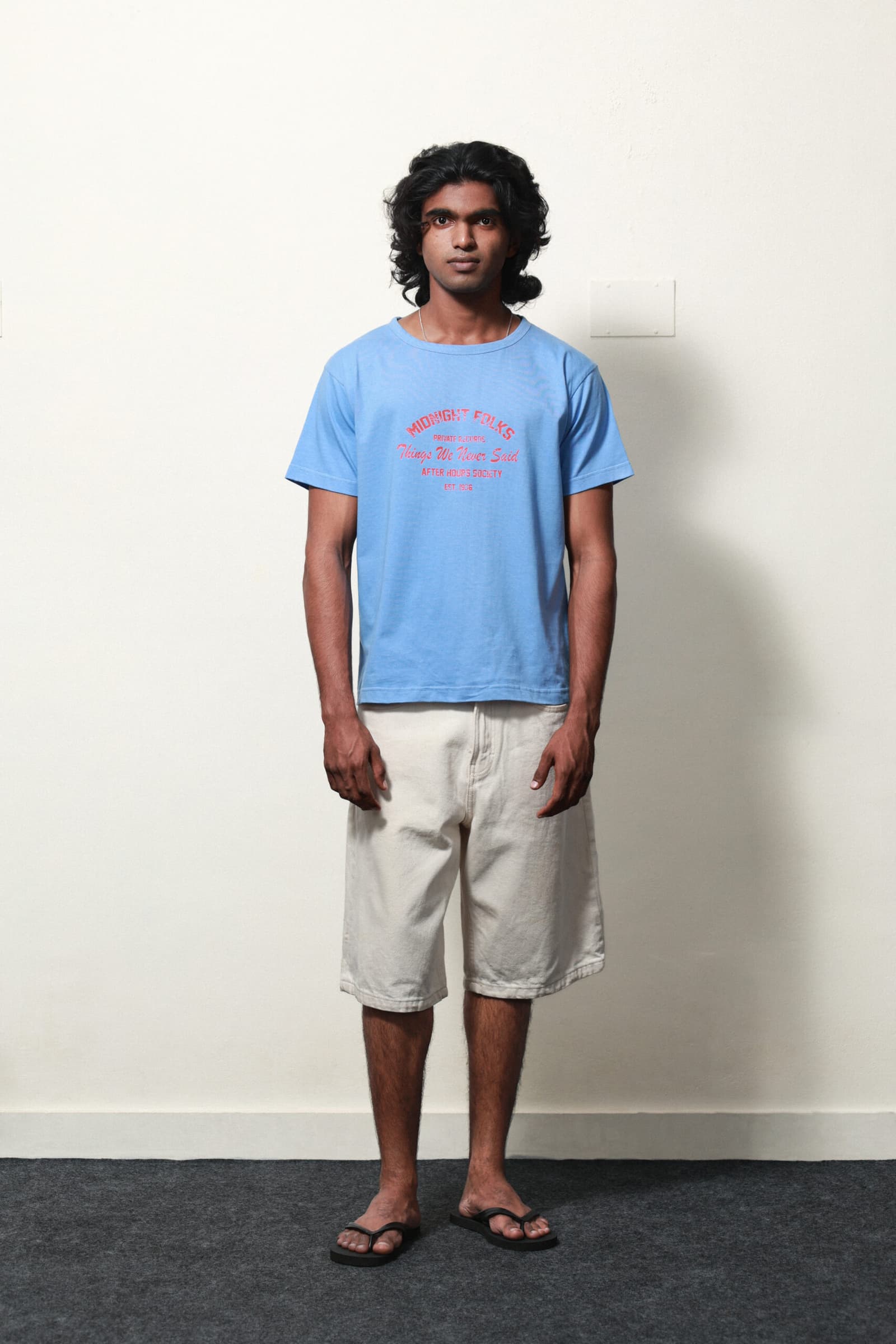 REGULAR FIT SLOGAN PRINT T SHIRT 2