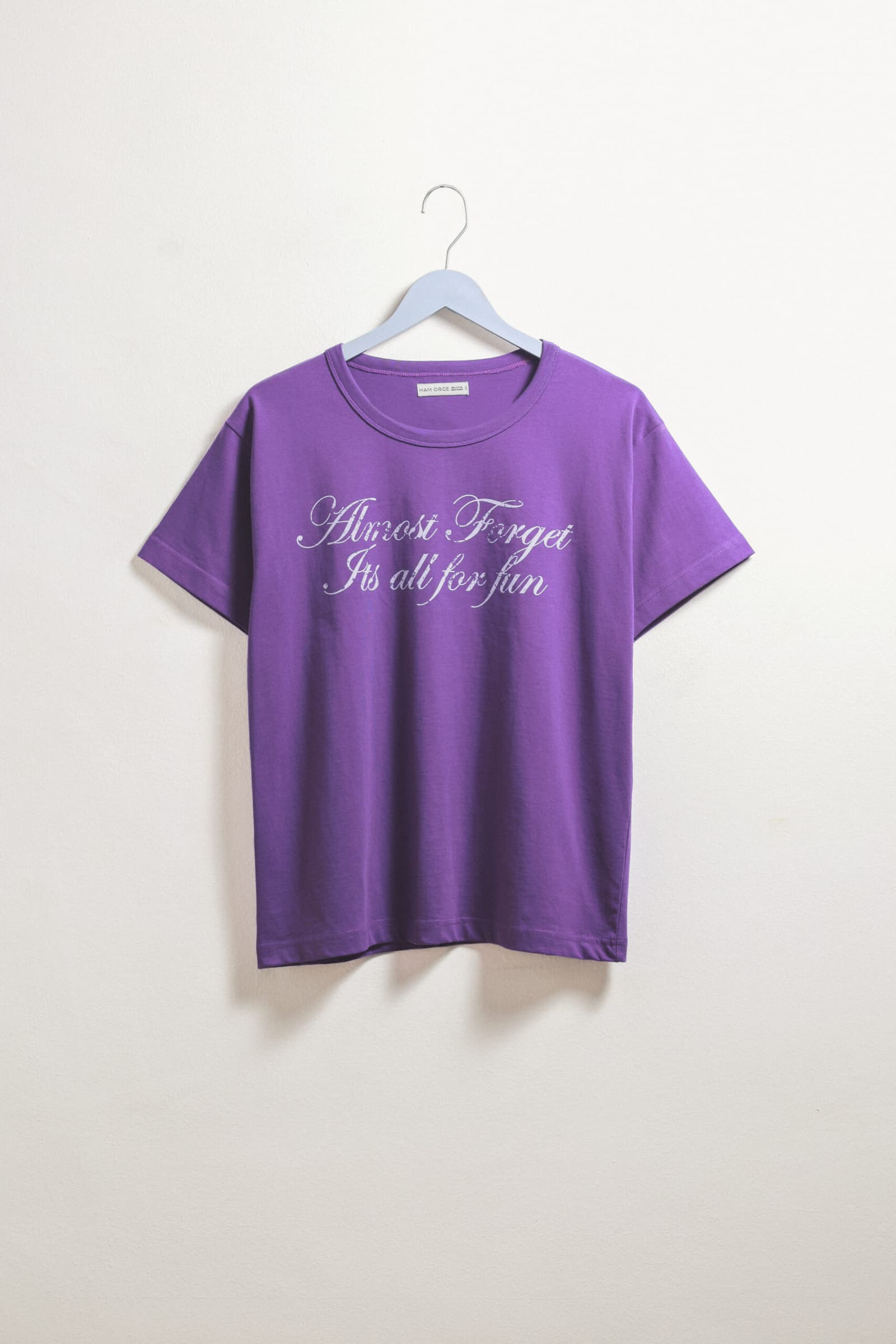 REGULAR FIT SLOGAN T SHIRT 6