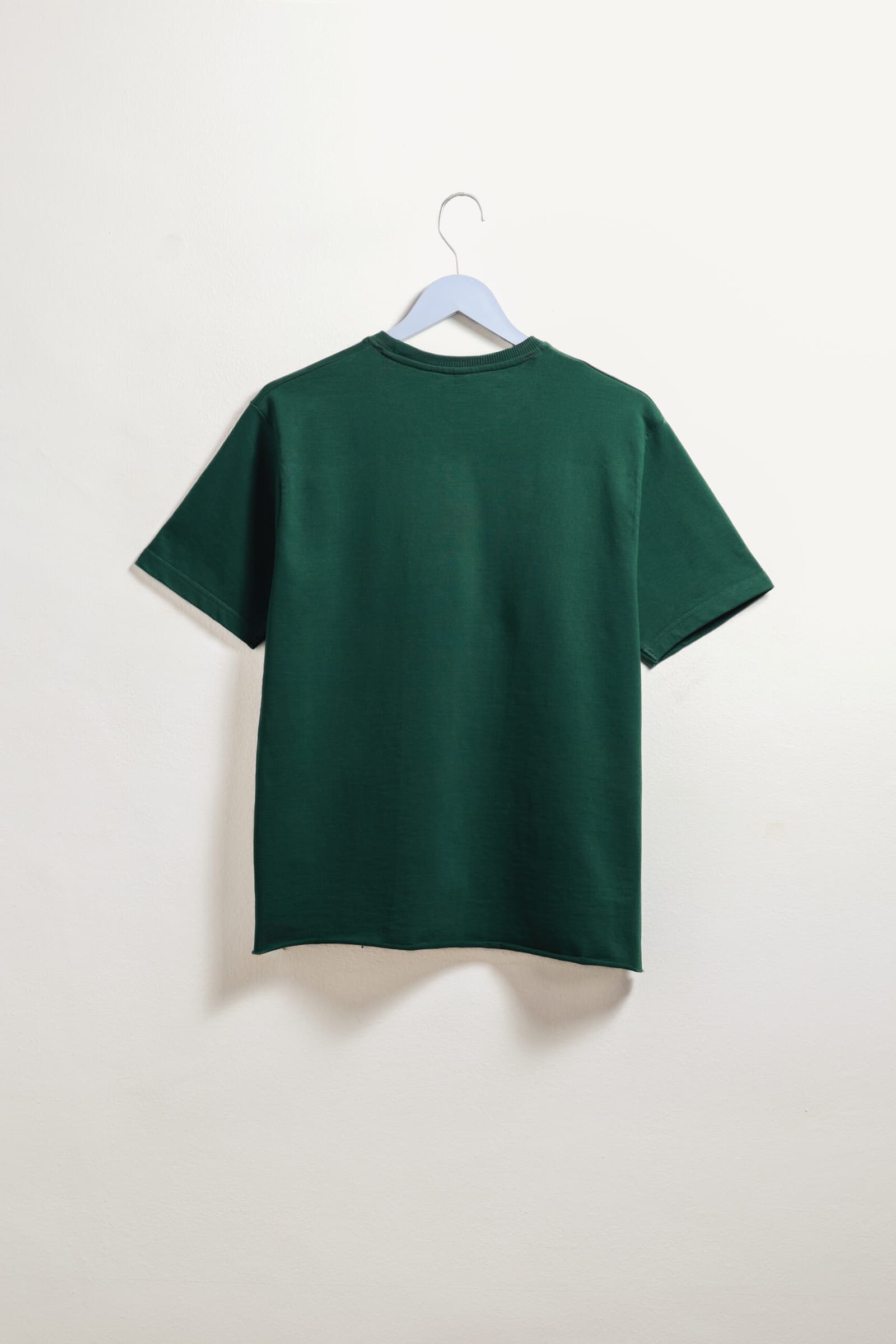 REGULAR FIT GREEN T SHIRT 6